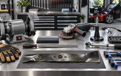 How to Sharpen Lawn Mower Blades