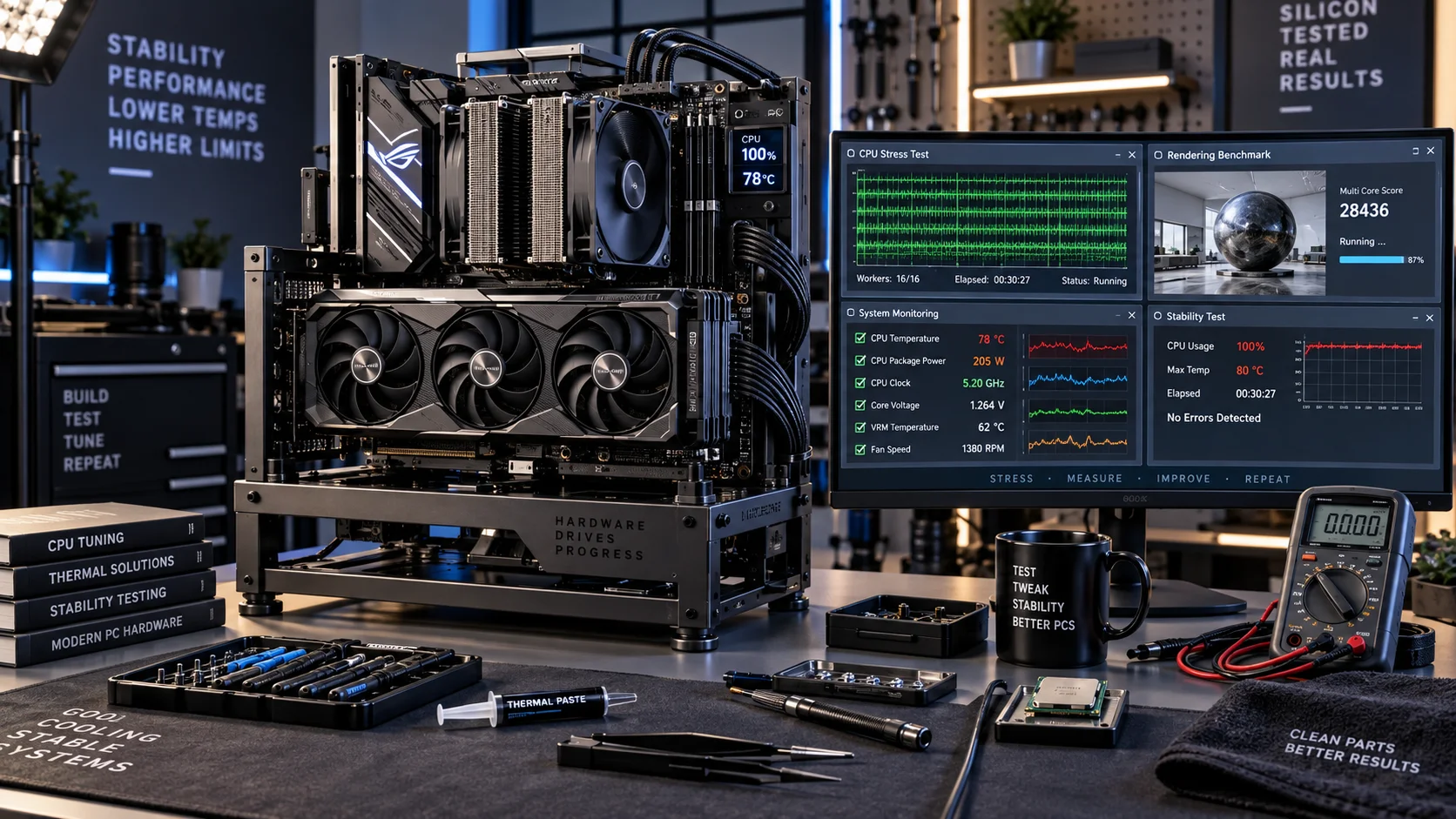 How to Stress Test CPU Stability: Prime95, Cinebench 2026 & OCCT Guide