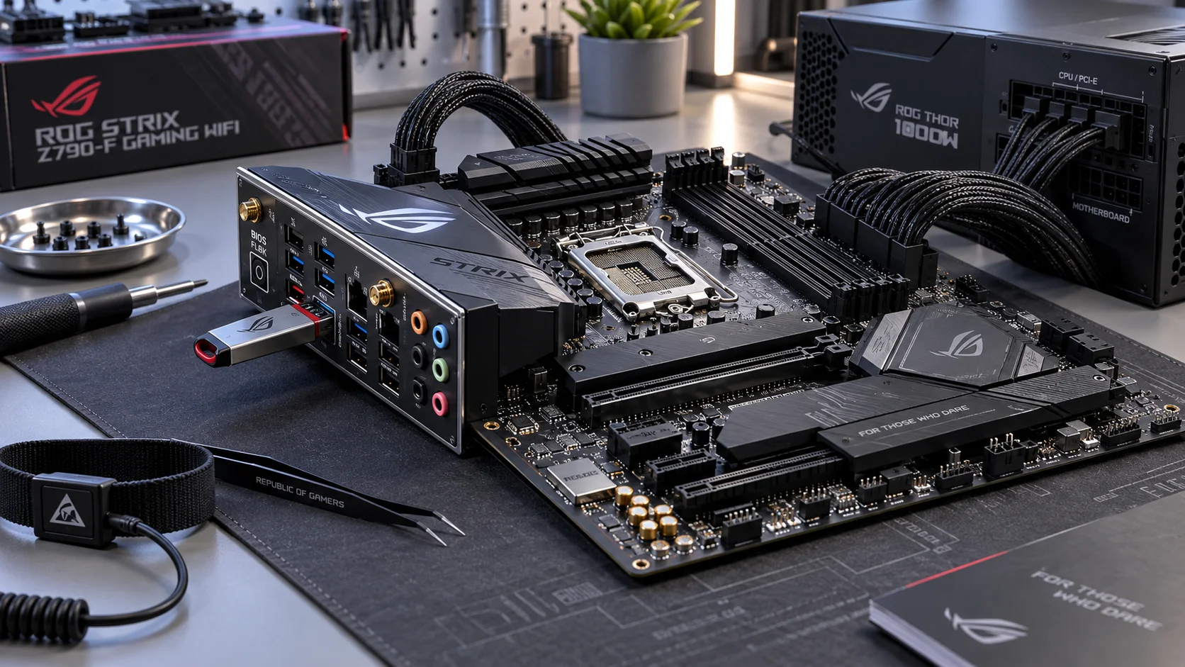 How to Update Motherboard BIOS with USB BIOS Flashback (No CPU Required)