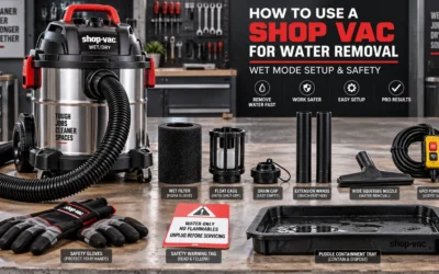 How to Use Shop Vac for Water Removal