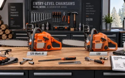 Husqvarna 120 Mark III vs Husqvarna 130: Which Entry Gas Chainsaw Should You Buy in 2026?