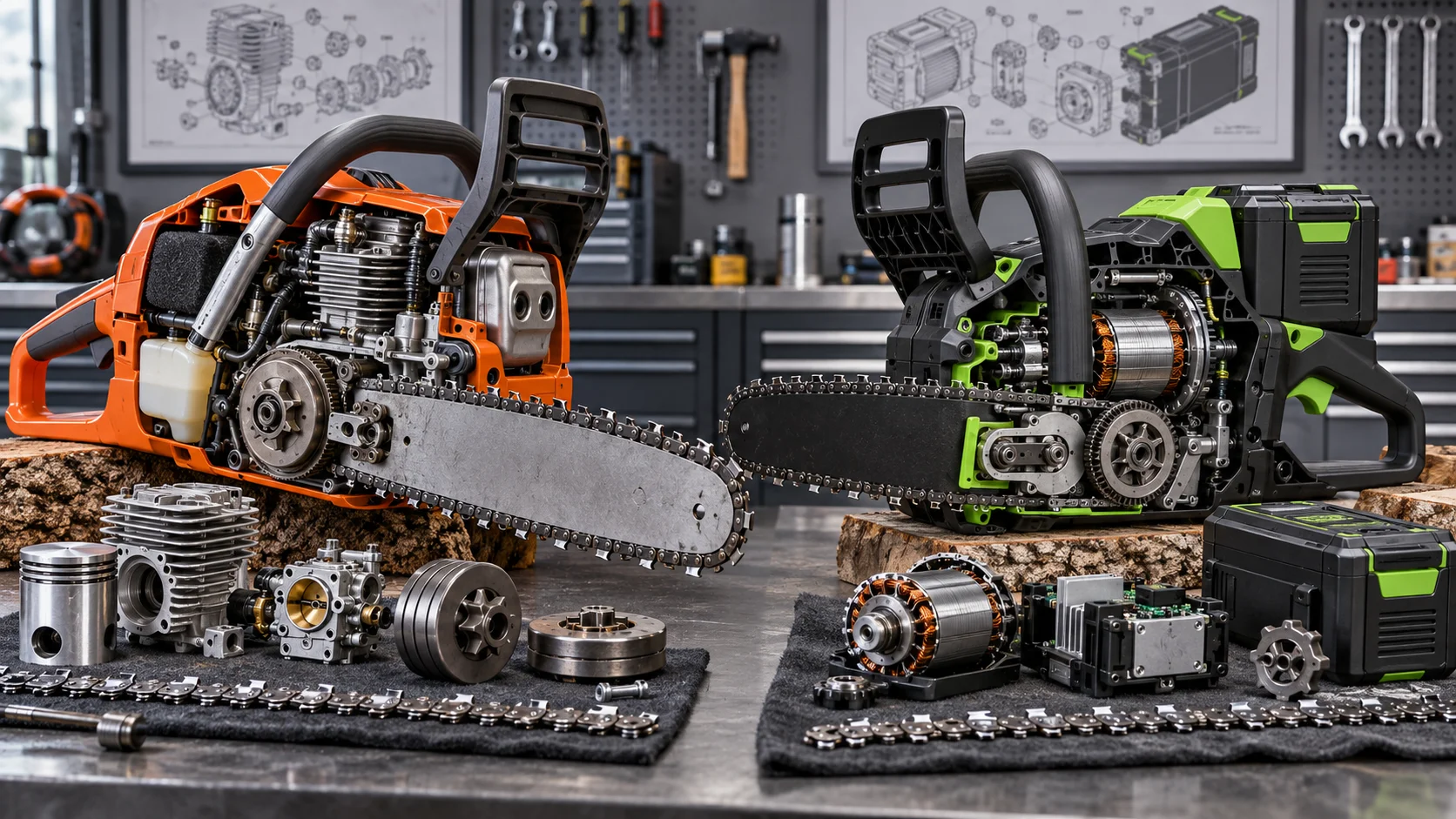 Husqvarna 450 Rancher vs Greenworks 80V 18": Gas vs Battery Chainsaw — Which Should You Buy in 2026? Detail