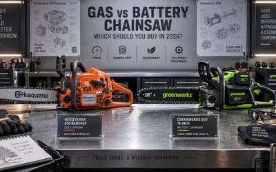 Husqvarna 450 Rancher vs Greenworks 80V 18″: Gas vs Battery Chainsaw — Which Should You Buy in 2026?