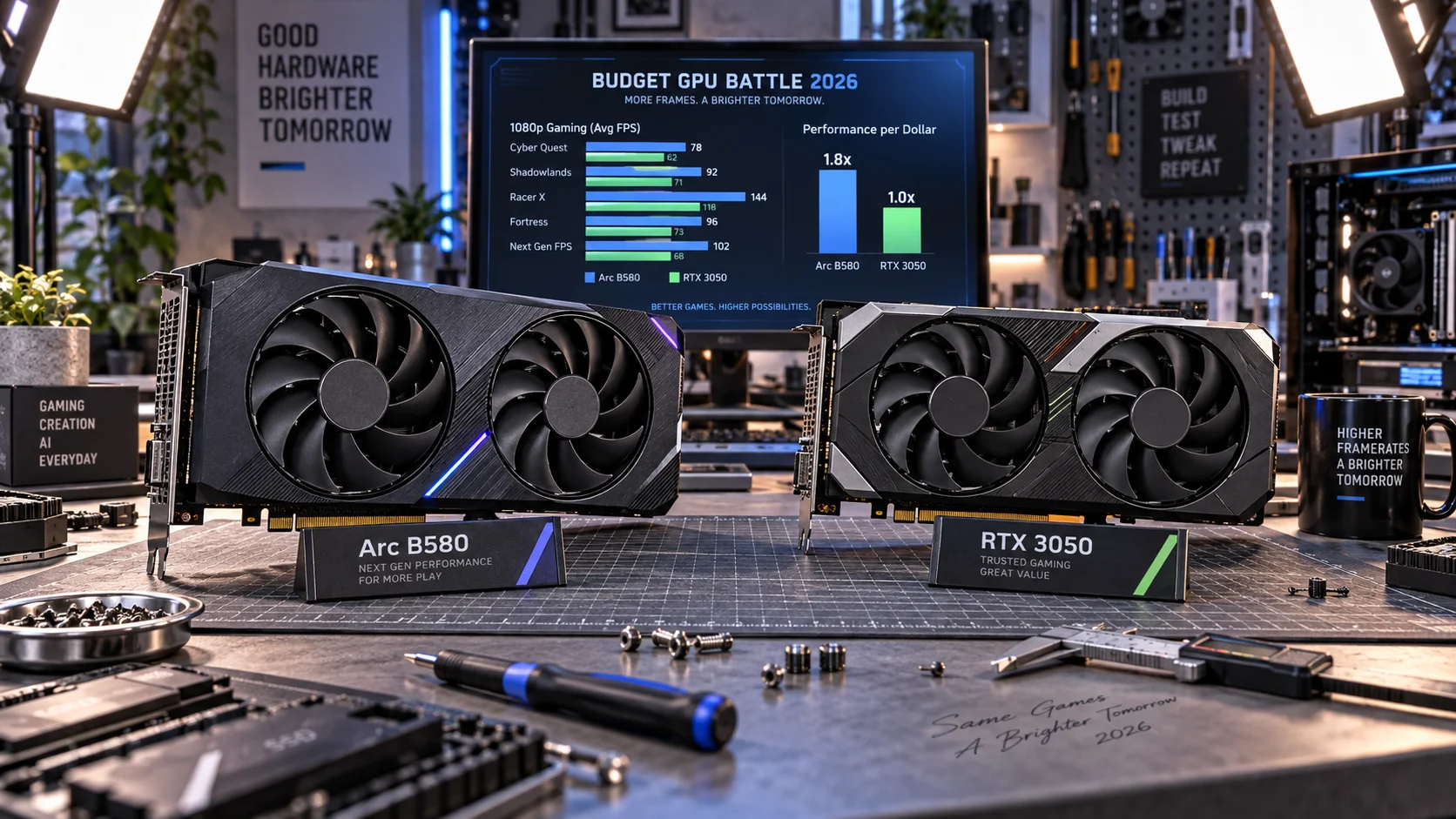 Intel Arc B580 Vs Rtx 3050: Key Differences (2026) Intel Arc B580 vs RTX 3050: Budget GPU Battle in 2026