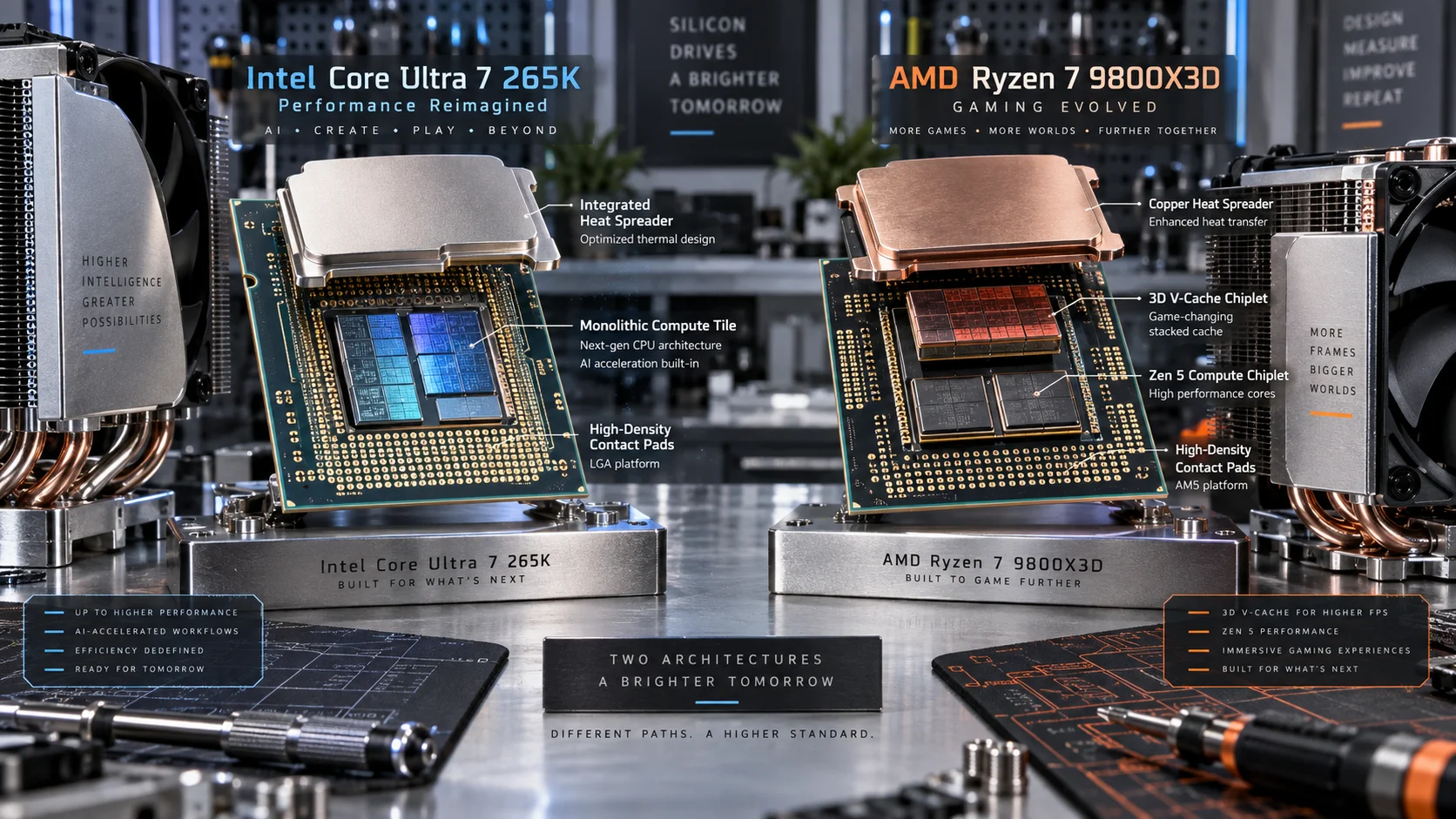 Intel Core Ultra 7 265K vs AMD Ryzen 7 9800X3D: Which Gaming CPU Should You Buy in 2026? Detail