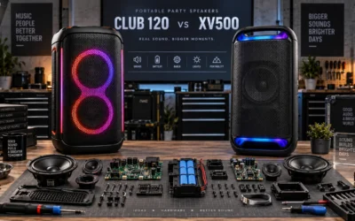 JBL PartyBox Club 120 vs Sony SRS-XV500: Portable Party Speaker Battle (2026)