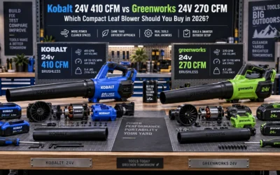 Kobalt 24v 410cfm Vs Greenworks 24v Blower