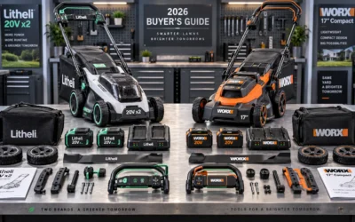 Litheli 20V x2 vs WORX 17″ Compact: Which Lightweight Cordless Mower Should You Buy in 2026?