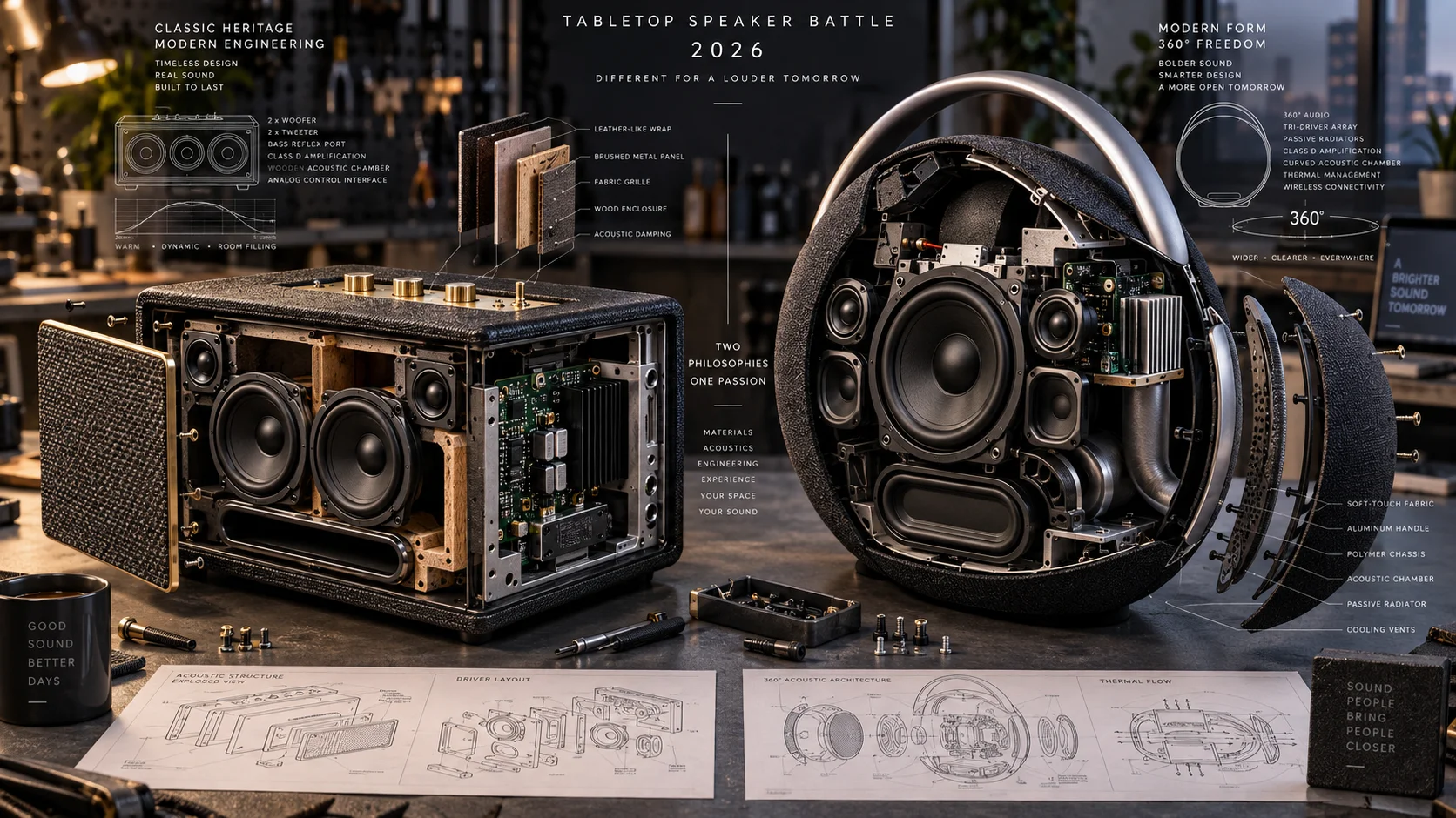 Marshall Stanmore III vs Harman Kardon Onyx Studio 8: Tabletop Speaker Battle (2026) Detail