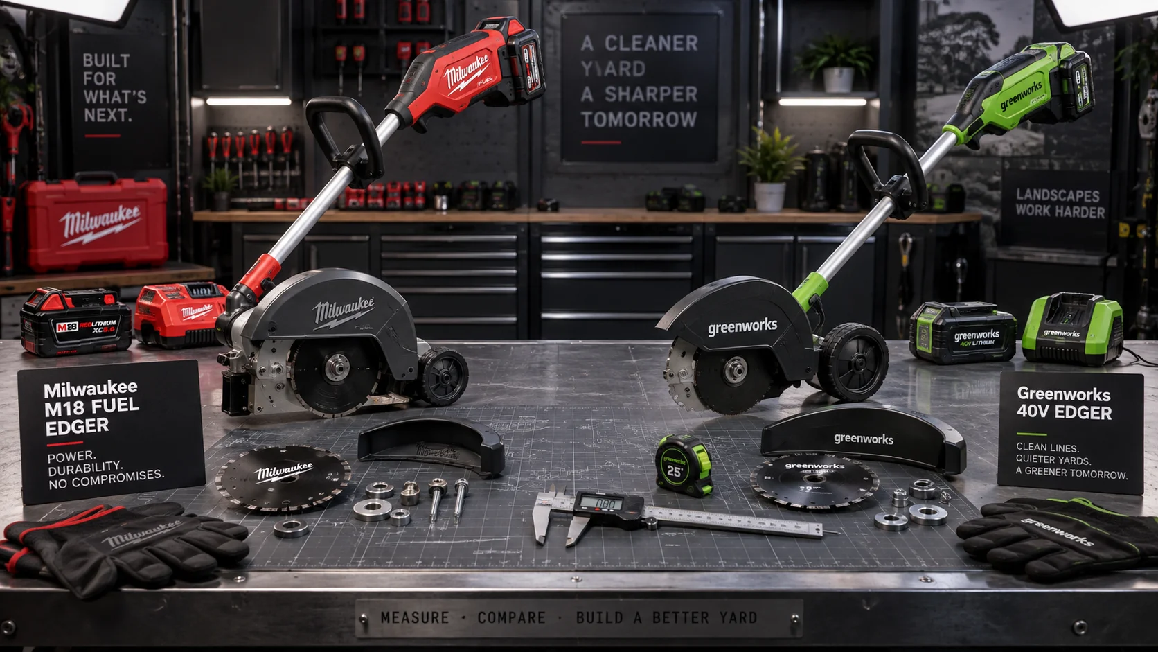 Milwaukee M18 FUEL Edger vs Greenworks 40V Edger: Which Should You Buy in 2026?