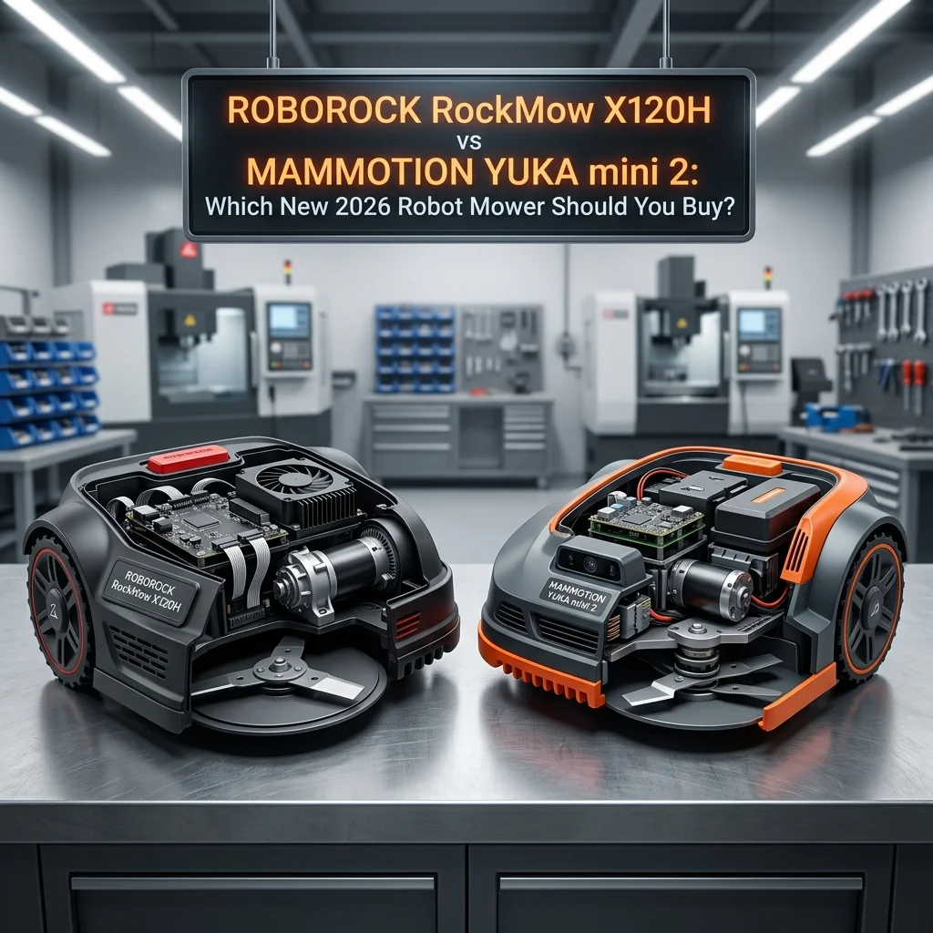 roborock RockMow X120H vs Mammotion YUKA mini 2: Which New 2026 Robot Mower Should You Buy? Detail