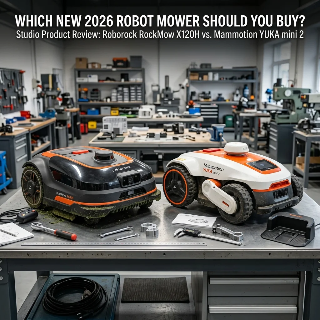 roborock RockMow X120H vs Mammotion YUKA mini 2: Which New 2026 Robot Mower Should You Buy?