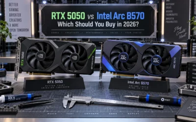 Verdict: The RTX 5050 offers a more mature AI feature set and higher potential performance, while the Arc B570 provides excellent value and next-gen architecture at a lower price point.
