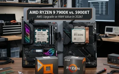 AMD Ryzen 9 7900X vs 5900XT: AM5 Upgrade or AM4 Value in 2026?