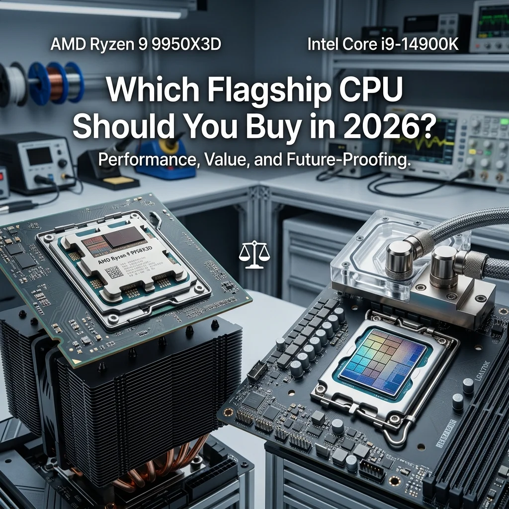 AMD Ryzen 9 9950X3D vs Intel Core i9-14900K: Which Flagship CPU Should You Buy in 2026? Detail