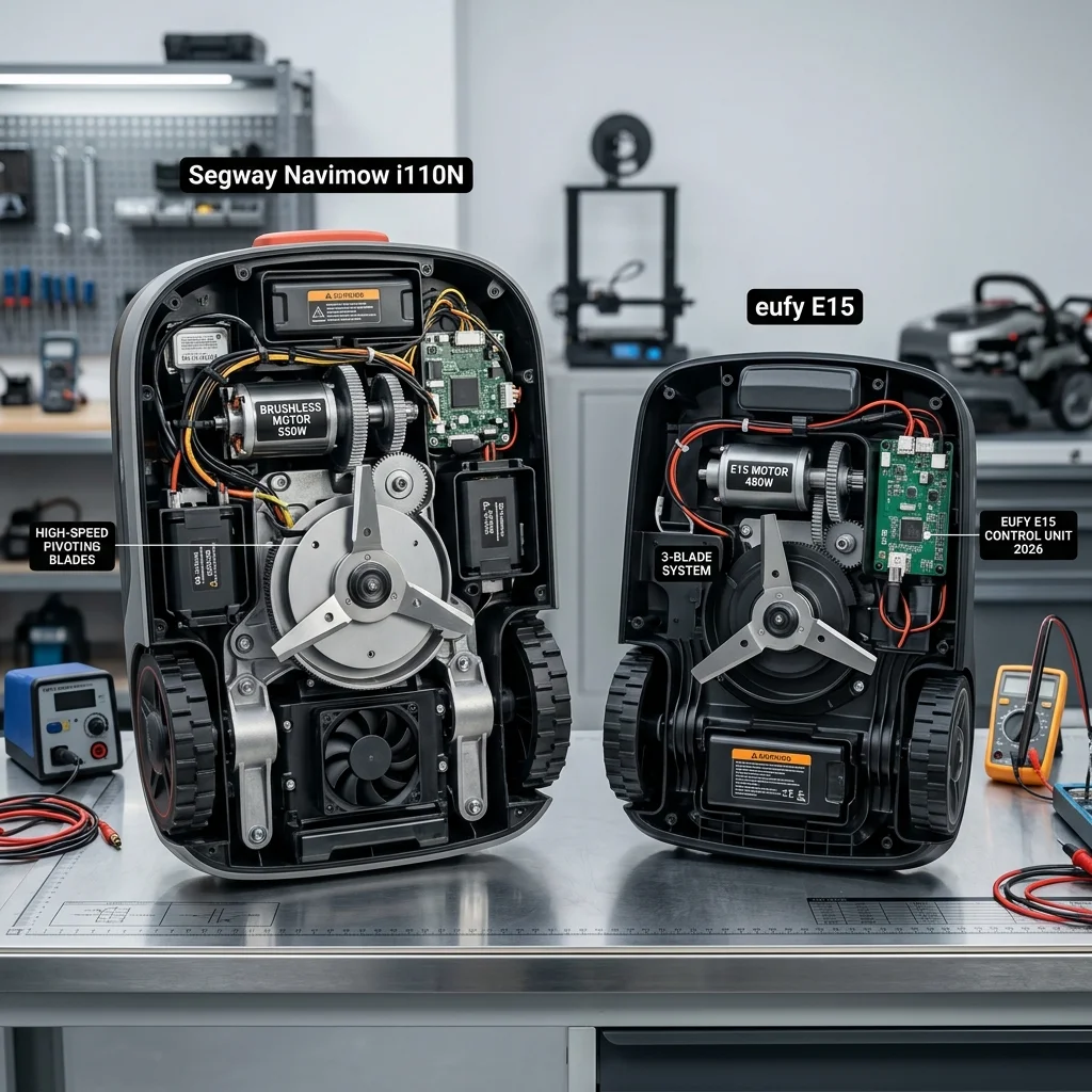 Segway Navimow i110N vs eufy E15: Which Budget Wire-Free Robot Mower Should You Buy in 2026? Segway Navimow i110N vs eufy E15: Which Budget Wire-Free Robot Mower Should You Buy in 2026? Detail