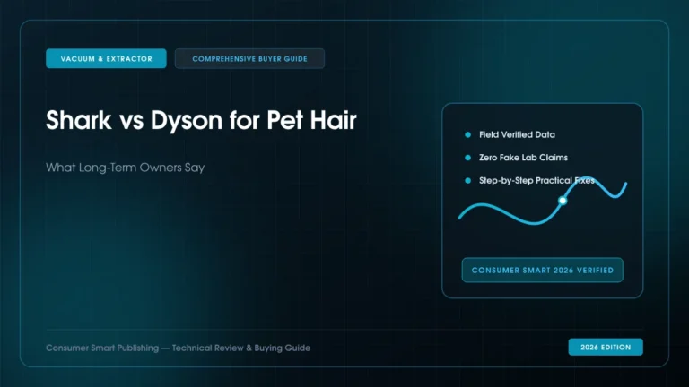 Shark vs Dyson for Pet Hair: What Long-Term Owners Say