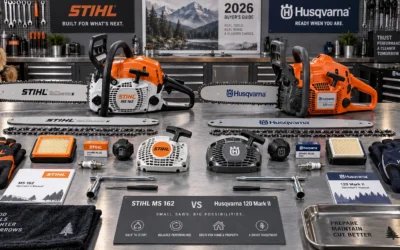STIHL MS 162 vs Husqvarna 120 Mark II: Entry-Level Gas Chainsaw Battle (2026)