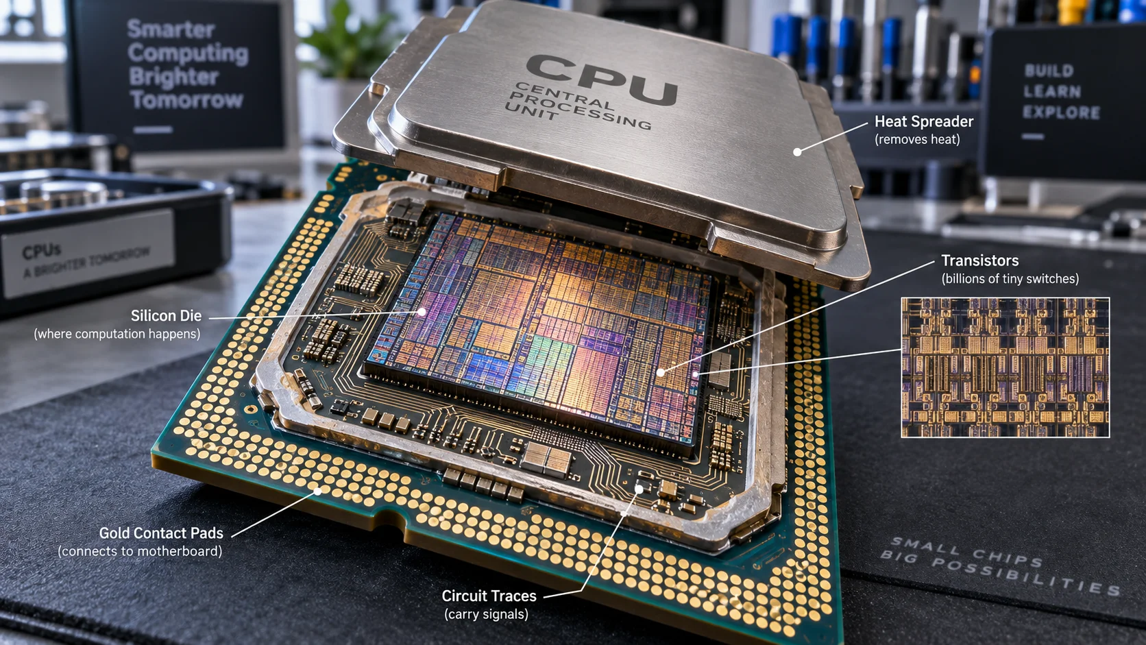What Is a CPU and What Does It Do? Central Processing Unit Guide for Beginners Detail