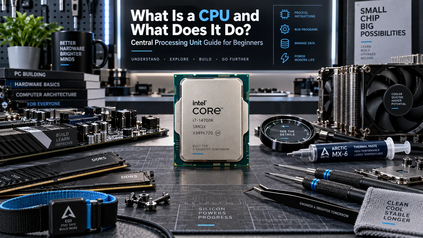 What Is a CPU and What Does It Do? Central Processing Unit Guide for Beginners