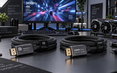 DisplayPort 2.1 vs HDMI 2.1a: Which Cable Should You Use for High-Refresh Gaming?