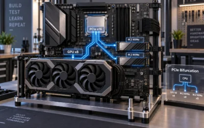 What Is PCIe Bifurcation? How M.2 SSDs Drop Your GPU Slot to x8 (2026)