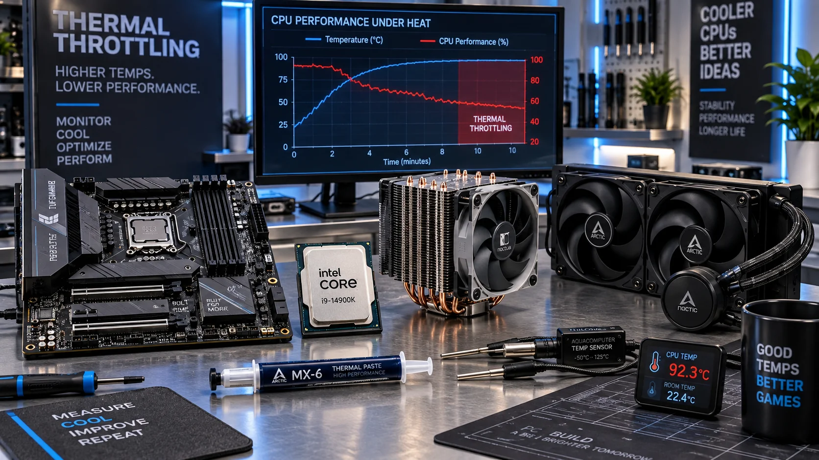 What Is Thermal Throttling on a CPU? Performance Drops &amp; Fixes Explained