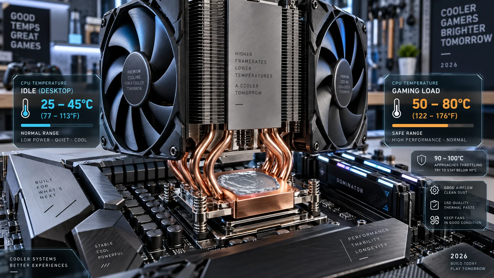 What Temp Should My CPU Be While Gaming? Safe Idle &amp; Load Limits (2026) Detail