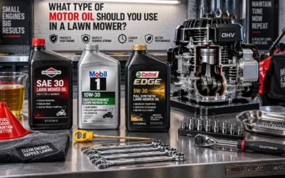 What Type of Motor Oil for Lawn Mower?