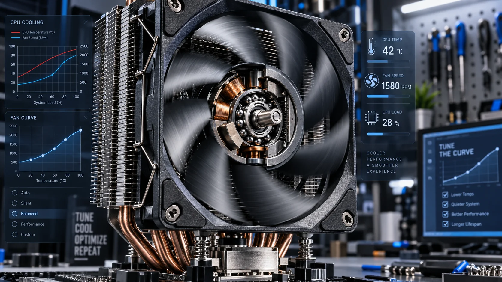 Why Is My CPU Fan Running at Full Speed &amp; So Loud? Fan Curve Fix Guide Detail