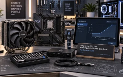 Why Is My CPU Fan Running at Full Speed & So Loud? Fan Curve Fix Guide