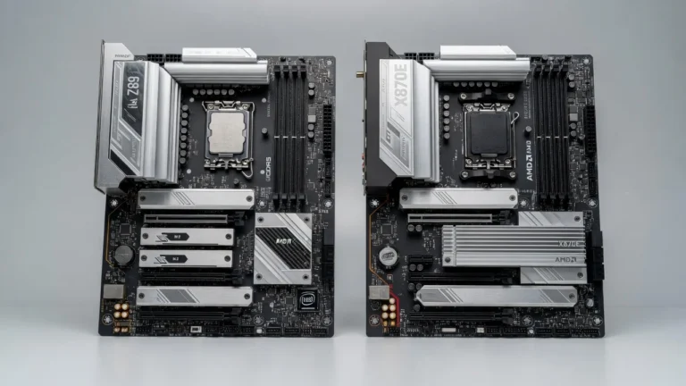 Z890 vs X870E Motherboard: Flagship Intel vs AMD Platform Battle (2026)