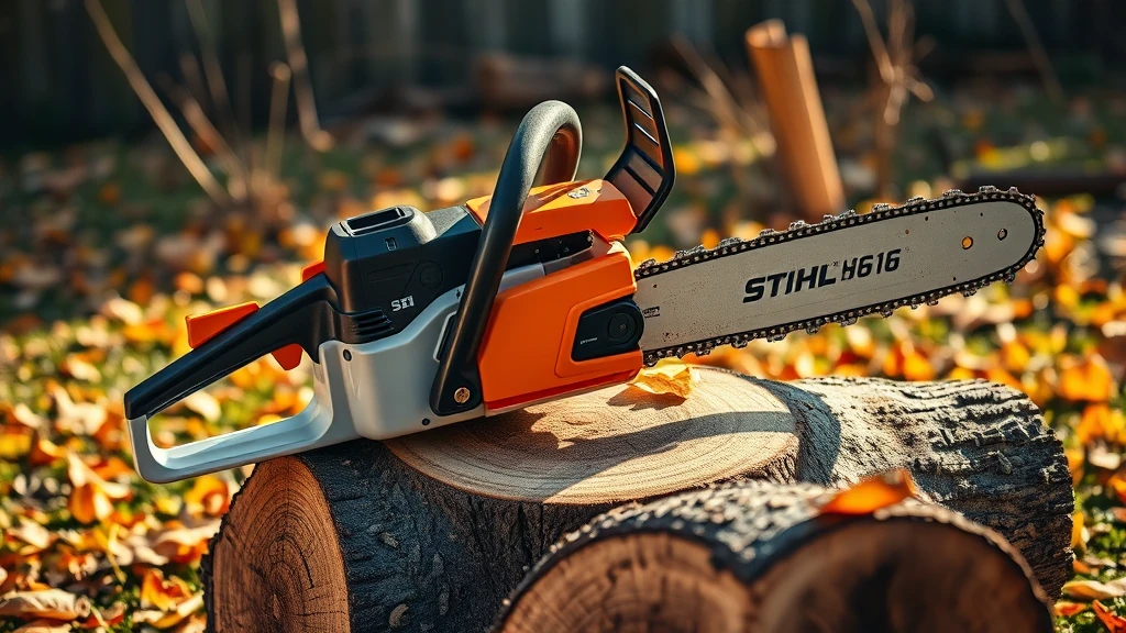16 Stihl Chainsaw: 2-Stroke Engine Output