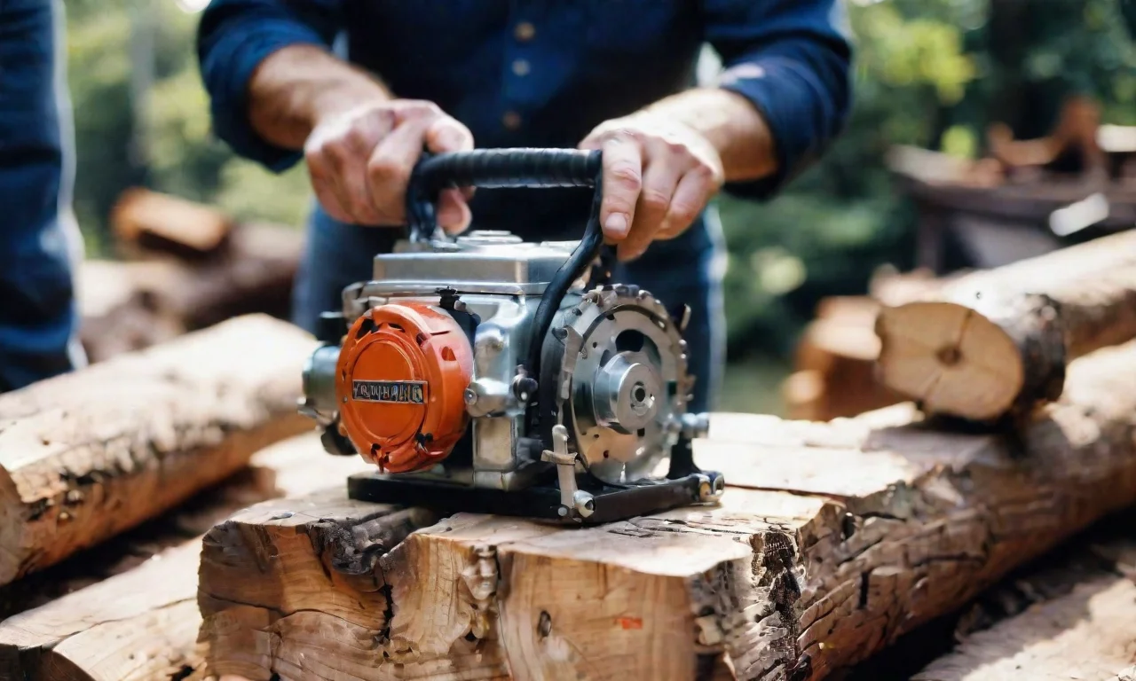 Adjusting Carburetor Chainsaw: 2-Stroke Engine Output