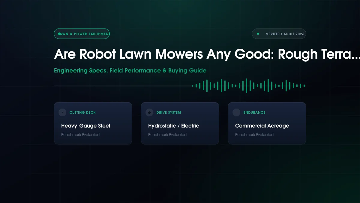 Are Robot Lawn Mowers Any Good: Rough Terrain Cut Compared