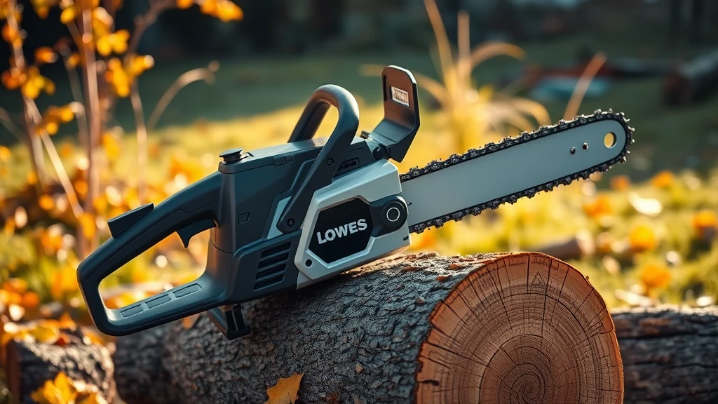 Battery Power Chainsaw Lowes: Bar Length & RPM Ranked