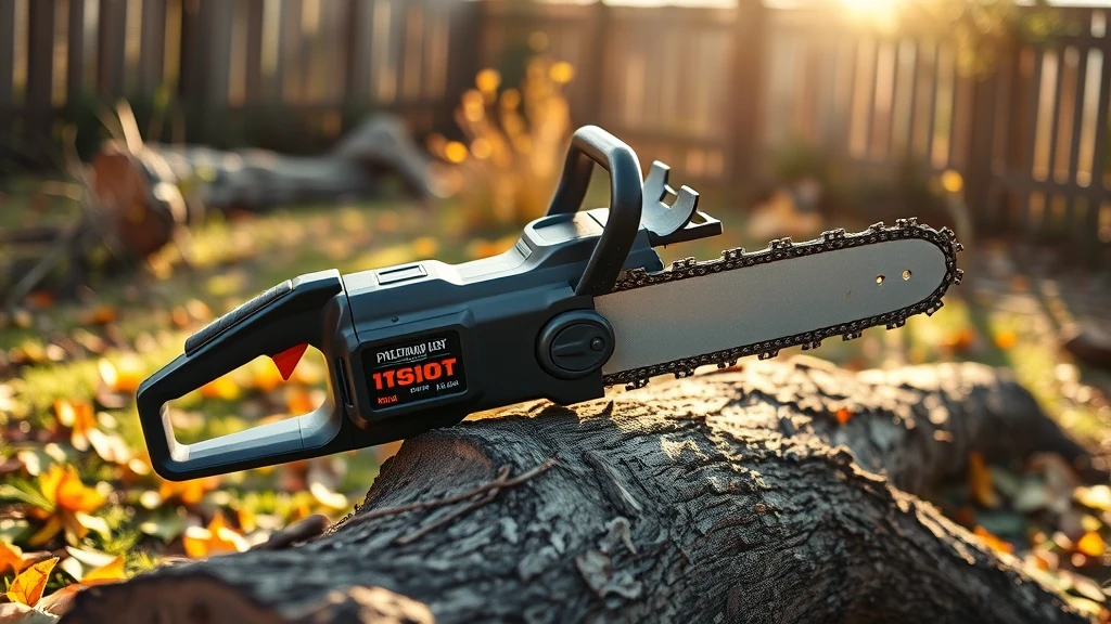 Battery Powered Mini Chainsaw: Chain Speed & Torque Compared
