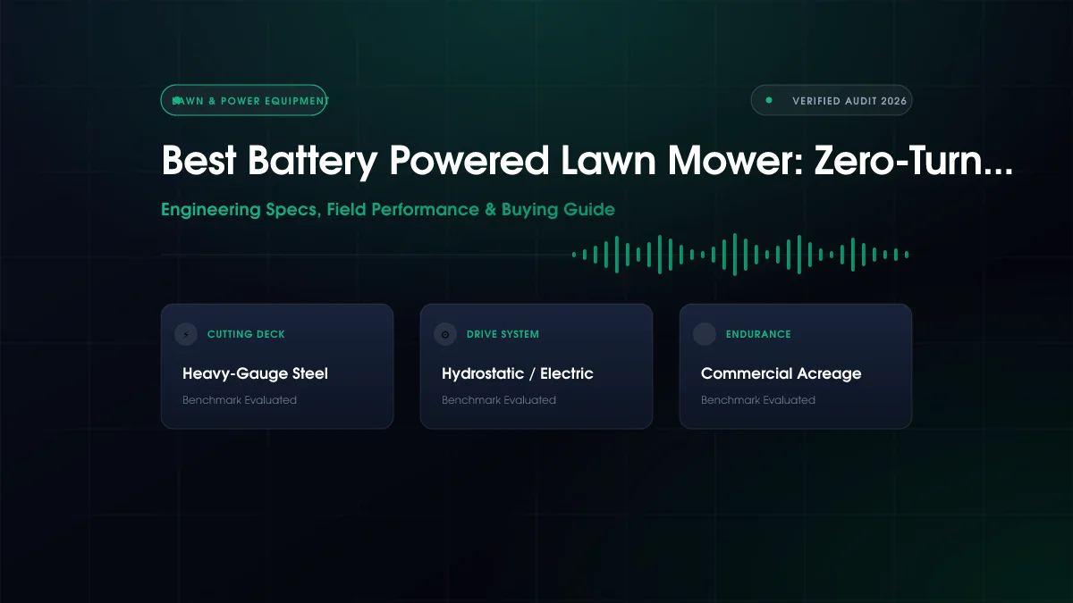 Best Battery Powered Lawn Mowers (2026): 15 Top Picks