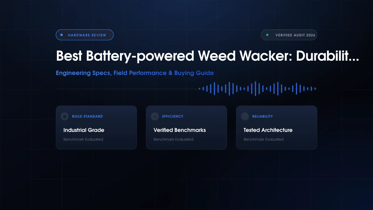 Best Battery-powered Weed Wacker: Durability Guide (2026)