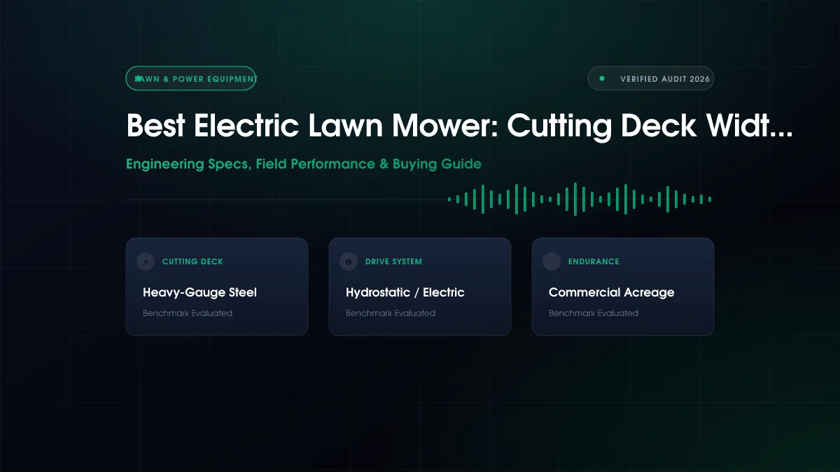 Best Electric Lawn Mowers (2026): 15 Top Picks