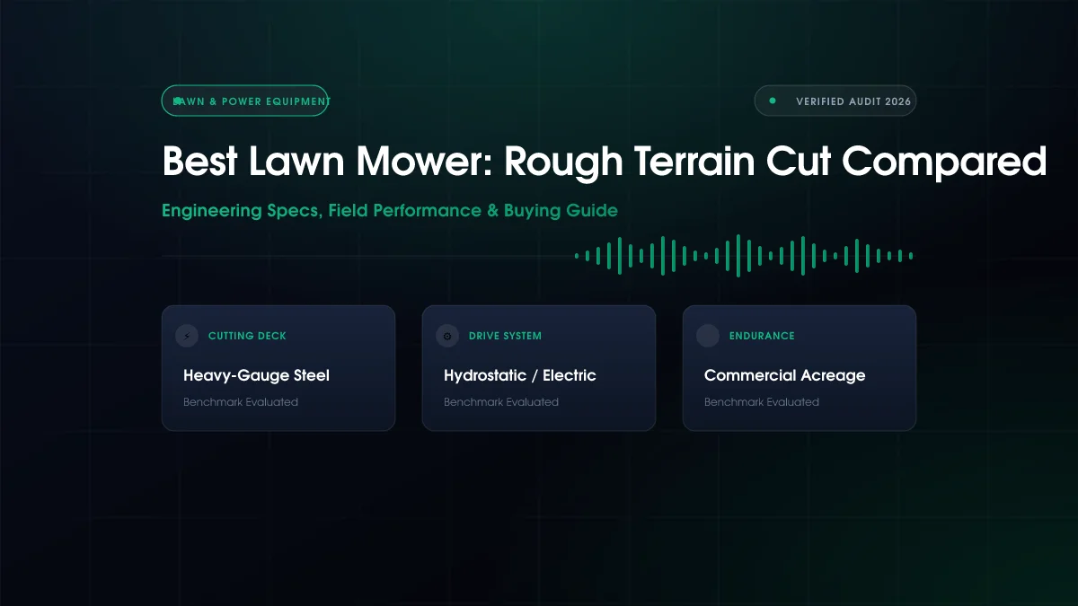 Best Lawn Mower: Rough Terrain Cut Compared