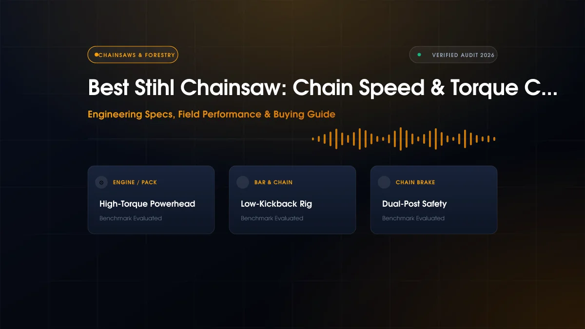 Best STIHL Chainsaws (2026): 5 Top Picks