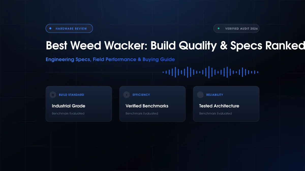Best Weed Wacker: Build Quality & Specs Ranked