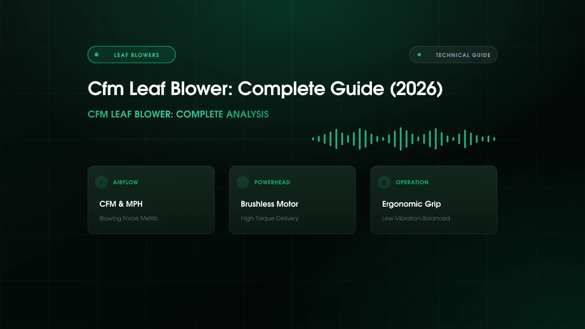 CFM Leaf Blower (2026)