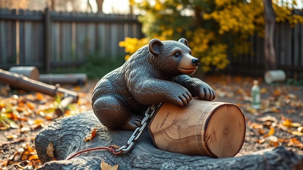 Chainsaw Art Bear: Lightweight Pruning Ranked