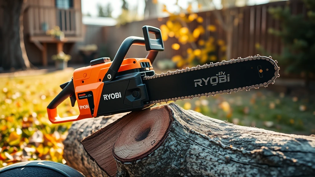 Chainsaw Battery Ryobi: 2-Stroke Engine Output