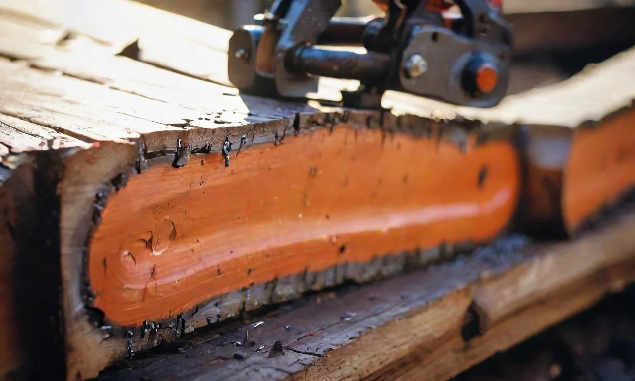 Chainsaw Chain Oil: 2-Stroke Engine Output