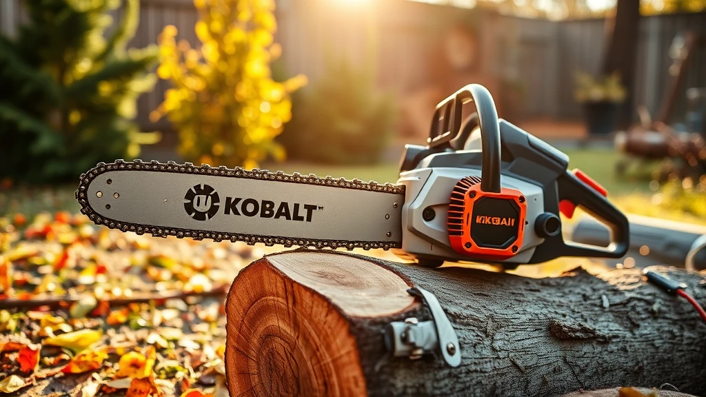 Chainsaw Kobalt: 2-Stroke Engine Output