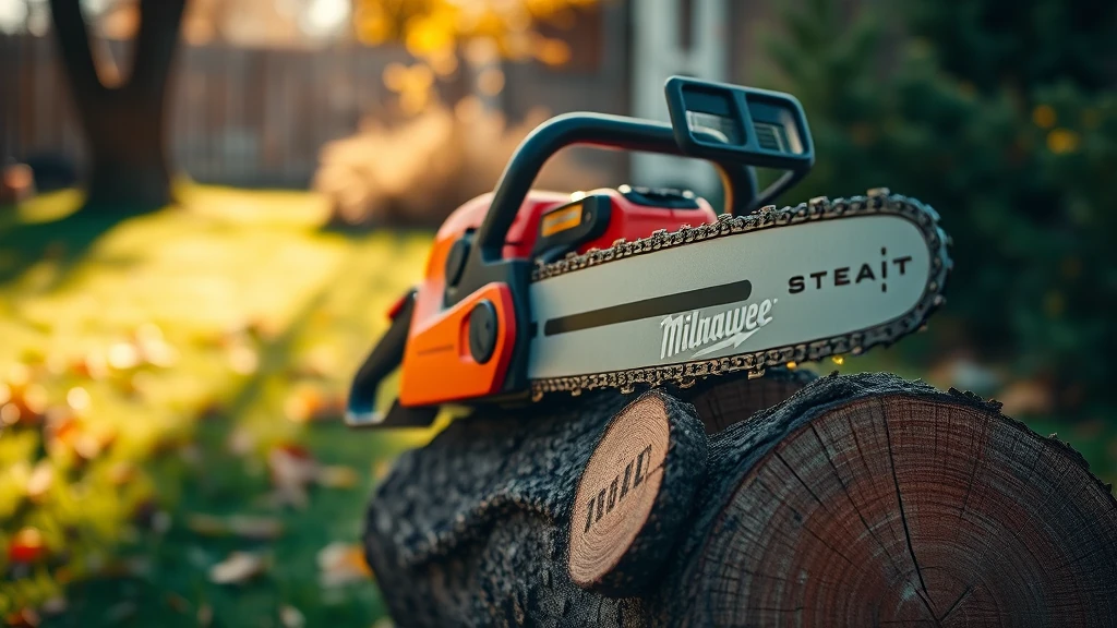 Chainsaw Milwaukee: 2-Stroke Engine Output