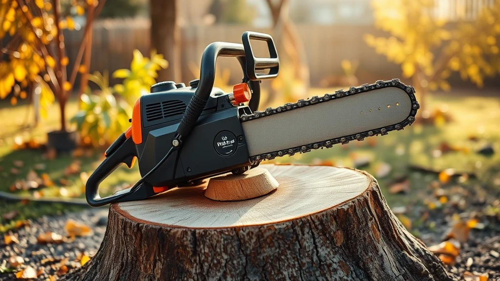 Chainsaw Stump Grinder: Bar Length & RPM Ranked